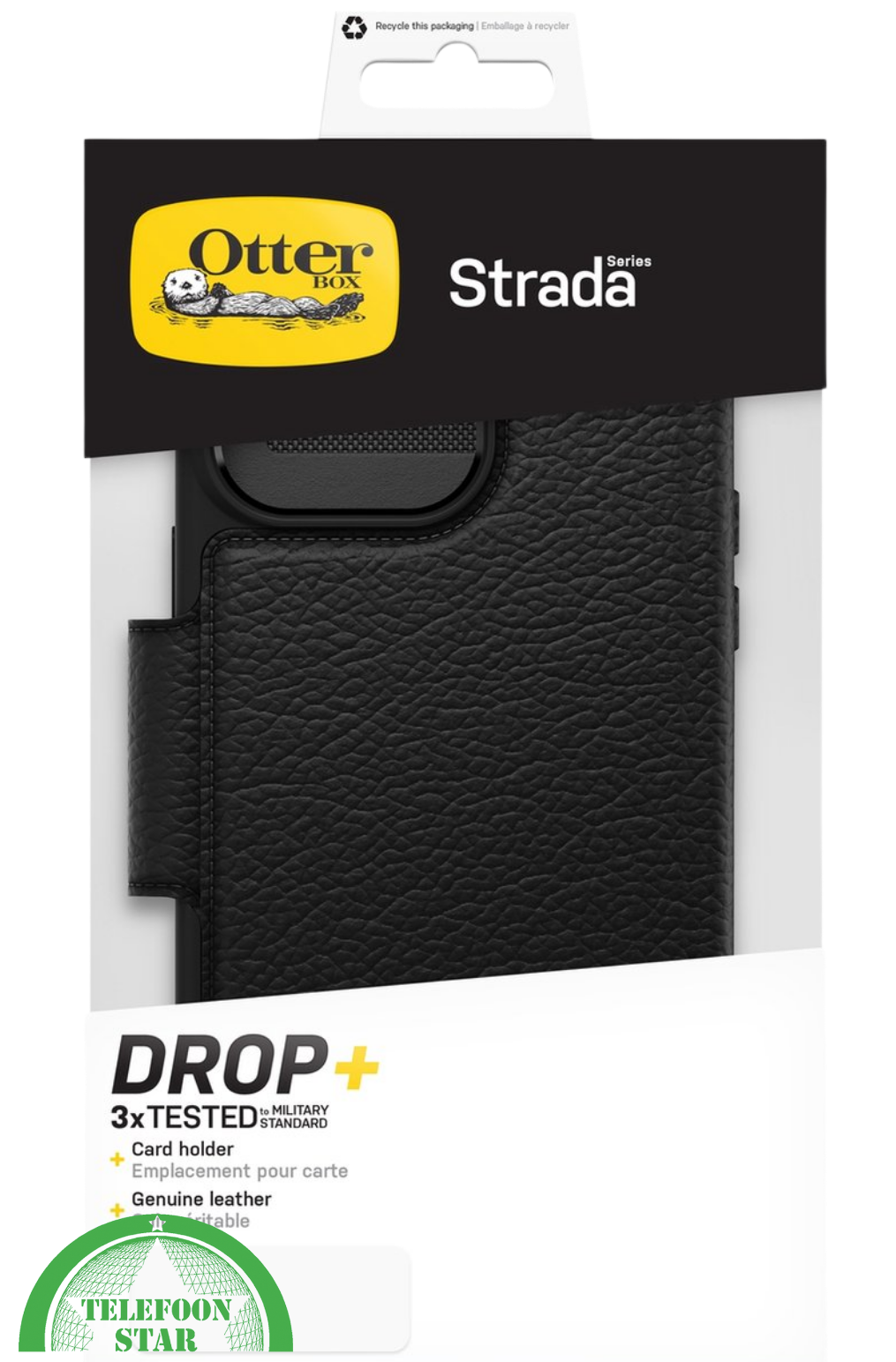 Zwart Bookcase Hoesje iPhone 14 Pro Max &ndash; Luxe &amp; 360&deg; Bescherming | Telefoonstar