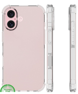 Transparant Hoesje voor iPhone 16 Shockproof &ndash; Extra Sterk &amp; Kristalhelder