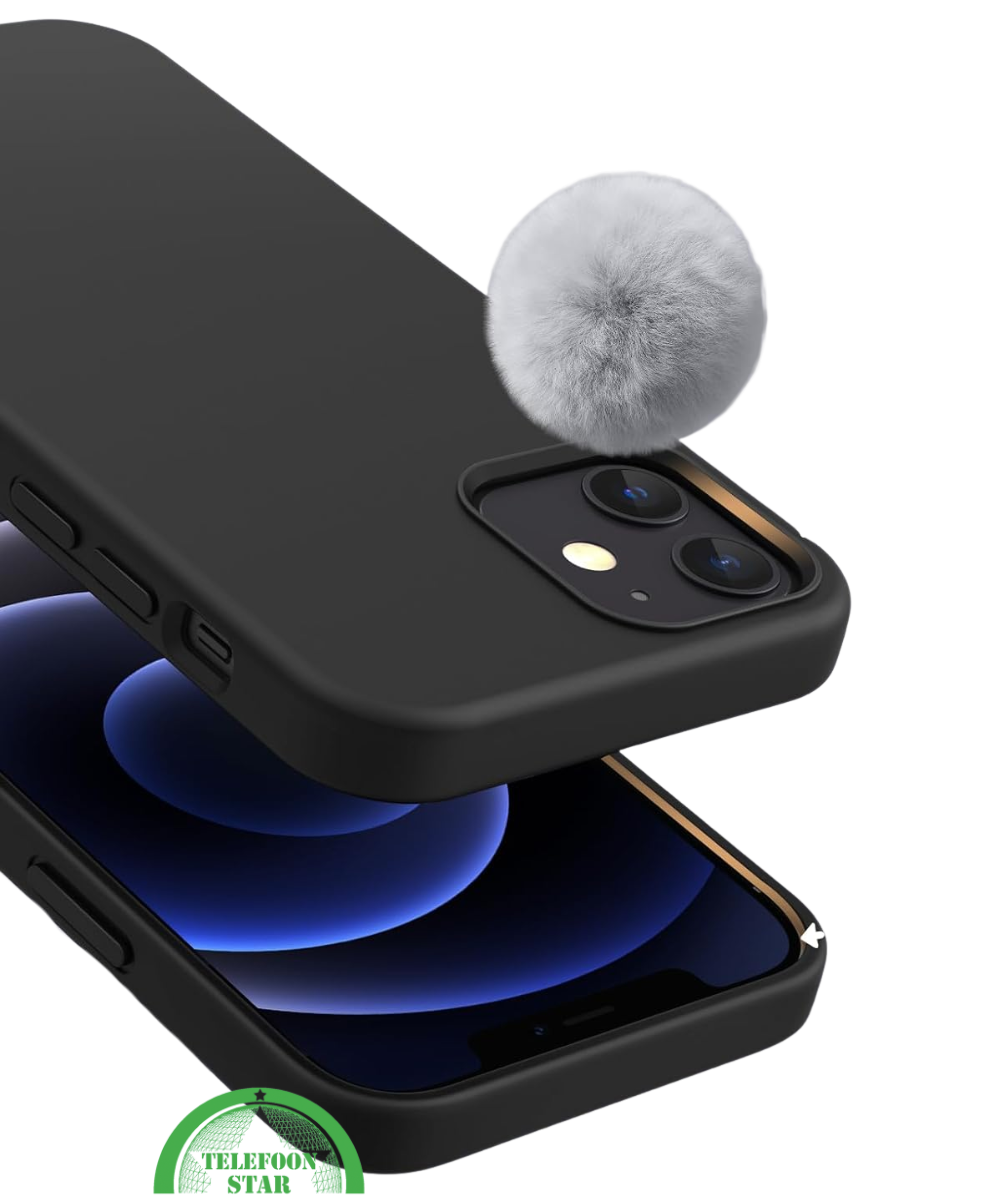 Zwart Hoesje voor iPhone 11 &ndash; Slank, Elegant &amp; Krasbestendig
