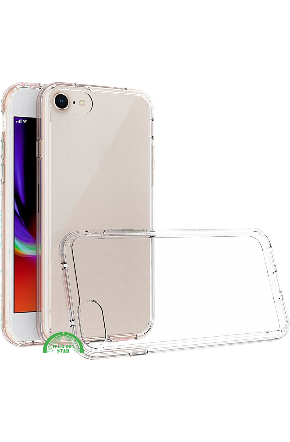 Transparant Hoesje voor iPhone SE 2022 &ndash; Slank, Flexibel &amp; Schokbestendig