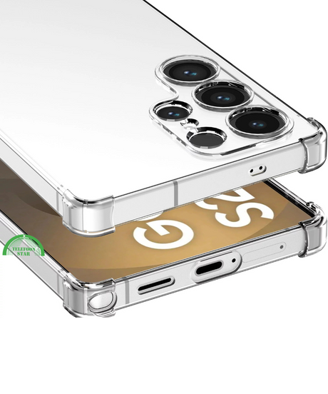 Transparant Shockproof Hoesje voor Samsung S23 Ultra – Slank & Sterk