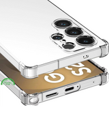 Transparant Shockproof Hoesje voor Samsung S24 Ultra – Slank & Sterk