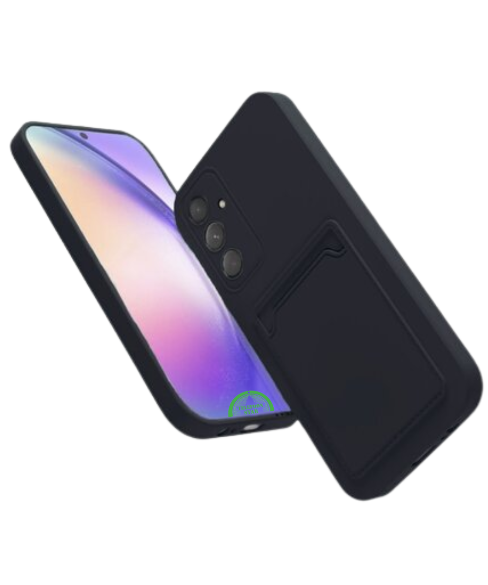 Hoesje voor Galaxy A57 met Kaarthouder Praktisch, Slank & Schokbestendig