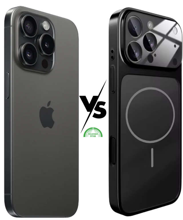 iPhone 15 pro Max naar iPhone 17 Pro Max Zwart