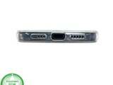 iPhone 15 Plus Transparant Hoesje met Gedroogde Bloemen &ndash; Elegant en Beschermend