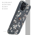 iPhone 15 Hoesje &ndash; Transparant Met Margrietjes en Papegaai | Fris, Kleurrijk &amp; Beschermend