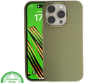 Donkergroen iPhone 15 Pro Max Hoesje Natuurlijke Bescherming &amp; Minimalistisch Design | Telefoonstar.nl