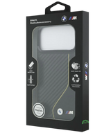 Hoesje voor iPhone 17 Pro Max Zwart Carbon Shield Sport Case