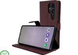 Hoesje voor Samsung S26 Ultra BoekCase Leer Stijlvolle
