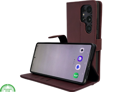 Hoesje voor Samsung S26 Ultra BoekCase Leer Stijlvolle