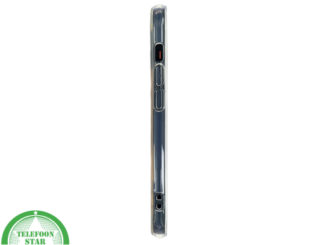 iPhone 15 Plus Transparant Hoesje met Gedroogde Bloemen &ndash; Elegant en Beschermend