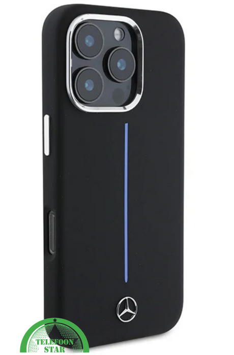 iPhone 16 Pro Max Hoesje Zwart &ndash; Sportieve Luxe met Strakke Bescherming