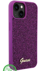 Purple Case &ndash; iPhone 14 Glitter Beschermhoes