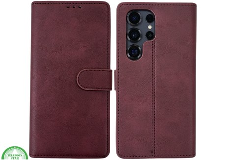 Hoesje voor Samsung S26 Ultra BoekCase Leer Stijlvolle