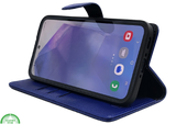 Hoesje voor Samsung Galaxy S26 BoekCase Leer Donkerblauw