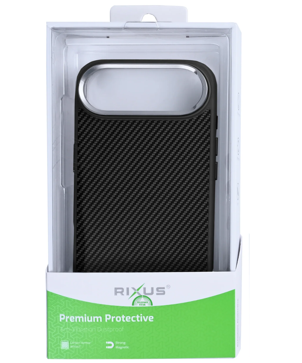 hoesje iPhone 17 Air Zwart Anti Grip Case TPU/kunststof