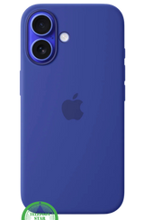 Hoesje voor iPhone 16 Siliconen – Koningsblauw | Slank, Stevig en Stijlvol
