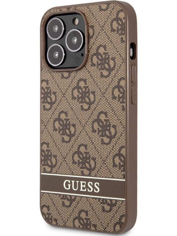 Bruin Guess Hoesje voor iPhone 13 Pro
