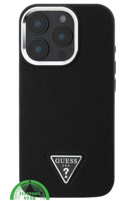 Hoesje voor iPhone 16 pro &ndash;Zwart | Elegant Design met Luxe Bescherming