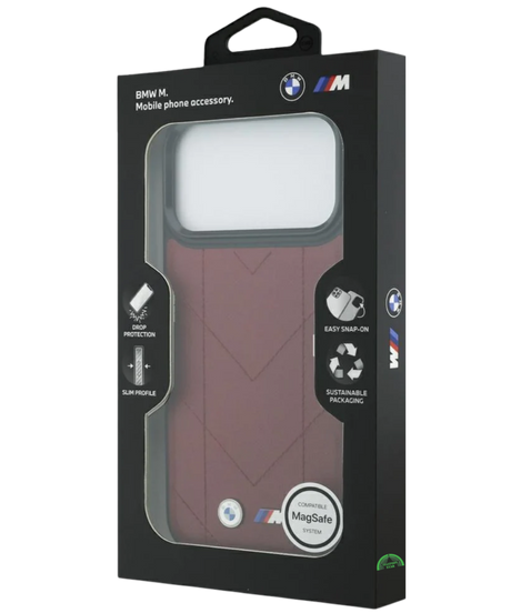 Hoesje voor iPhone 17 Pro Max donkerrood Slank en perfect aansluitend