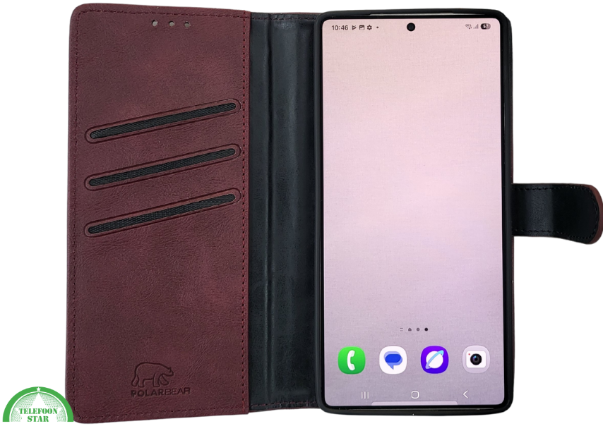 Hoesje voor Samsung S26 Ultra BoekCase Leer Stijlvolle