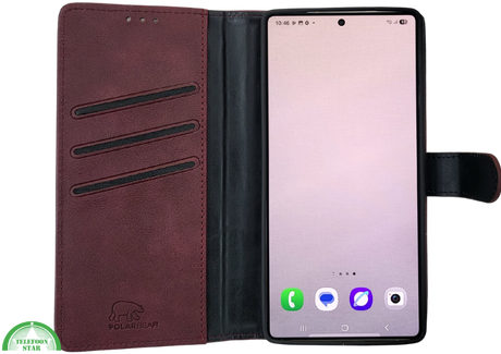Hoesje voor Samsung S26 Ultra BoekCase Leer Stijlvolle