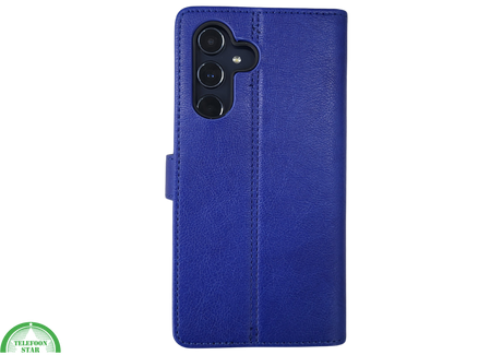 Hoesje voor Samsung Galaxy S26 Plus BoekCase Leer Donkerblauw