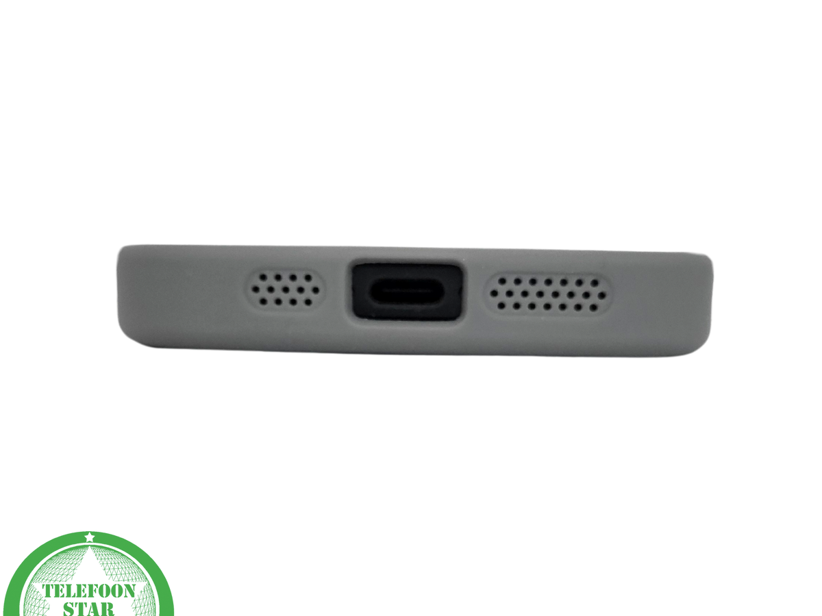iPhone 15 Plus Hoesje Grijs &ndash; Met MagSafe-Ring &amp; Kickstand voor Extra Functionaliteit
