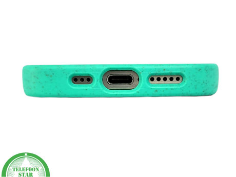 Turquoise iPhone 15 Pro Max Hoesje &ndash; Fris Kleurrijk &amp; Beschermend | Telefoonstar.nl