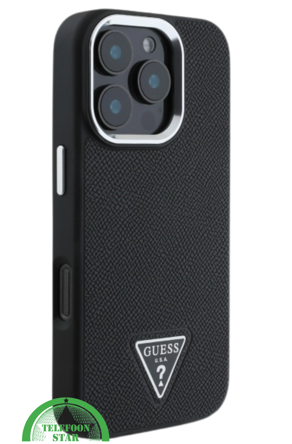 Hoesje voor iPhone 16 pro &ndash;Zwart | Elegant Design met Luxe Bescherming