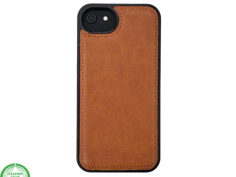 Wallet Case Licht Bruin 2 en 1 IPhone 16 E