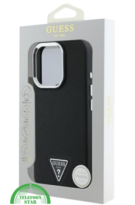 Hoesje voor iPhone 16 pro &ndash;Zwart | Elegant Design met Luxe Bescherming