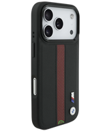 Hoesje voor iPhone 17 Pro Max Black Racing Edition Carbon Shield Sport Case