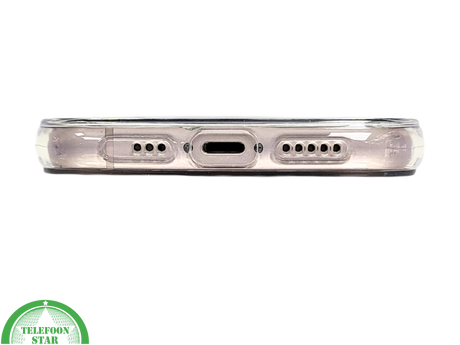 BloomPop Flex Case &ndash; iPhone 13 / 14 Hoesje met Zwarte &amp; Roze Bloemen | Telefoonstar.nl