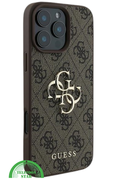 Hoesje voor iPhone 16 pro &ndash;Bruin| Elegant Design met Luxe Bescherming