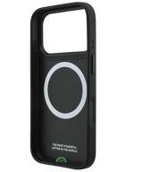 Hoesje voor iPhone 17 Pro Max Black Racing Edition Carbon Shield Sport Case