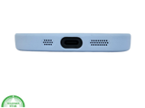 iPhone 16 Pro Lichtblauw Hoesje Mat Design Met Verhoogde Camerabescherming