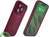 Bordeauxrood iPhone 15 Pro Max Hoesje met Ringhouder &ndash; Luxe Bescherming | Telefoonstar.nl