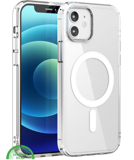 Hoesje voor iPhone 12 Mini &ndash; Slank, Sterk &amp; Transparant MagSafe