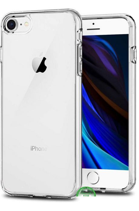 Transparant Hoesje voor iPhone SE 2022 &ndash; Slank, Flexibel &amp; Schokbestendig