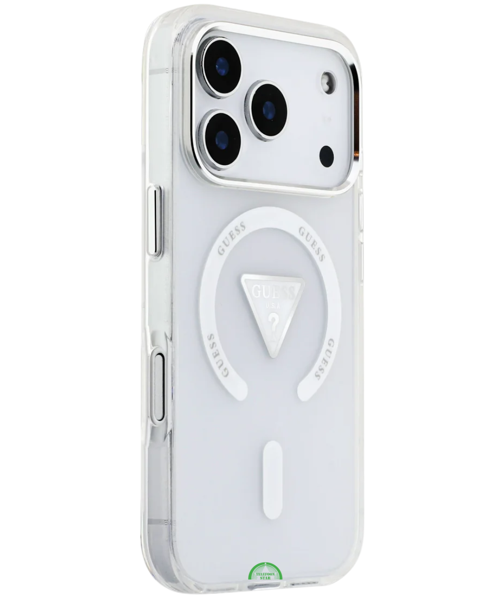 Hoesje voor iPhone 17 Pro met MagSafe-ringlook en Camera-bescherming