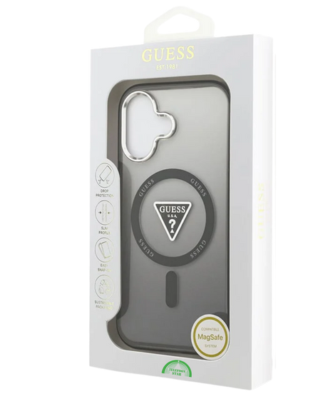 hoesje iPhone 17 Smoke Gray met Magneet-Ring, Camera Strak