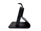 Luxe Boek iPhone 16E (2025)Zwart Leerlook Wallet Case Kaartvakken