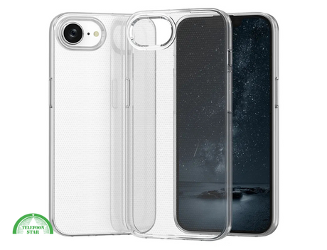 Antishock Hoesje voor iPhone 16E (2025) Slank &amp; Schokabsorberend Transparante Cove