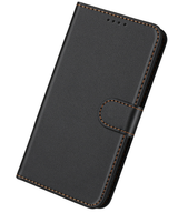 Premium Bookcase Hoesje Xiaomi 17 Zwart Leren Look Beschermhoes