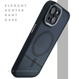 iPhone 15 Plus MagSafe Hoesje Zwart Transparant &ndash; Slank, Stijlvol en MagSafe-ready