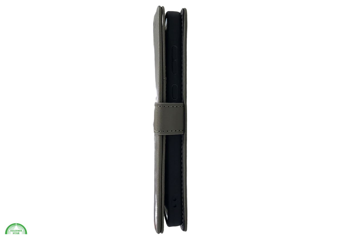 Hoesje voor Samsung Galaxy S26 Boek Case Leer Stijlvolle en Wallet Grijs