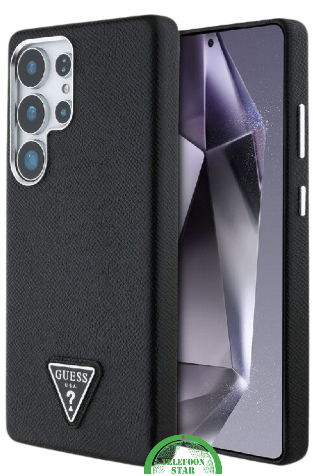 Backcover Hoesje voor S25 Ultra -Zwart