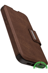 Donker bruin Bookcase Hoesje iPhone 14 Pro Max