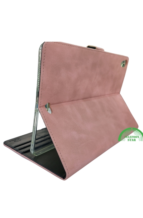 Roze iPad Air 5 Hoesje 10.9 (2022) &ndash; Slanke Bescherming met Magnetische Voorflap